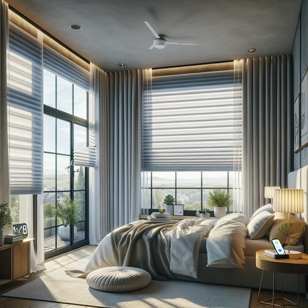 Smart WiFi Roller Shades